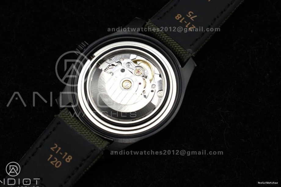 Edition Green A Nylon Best 41mm PVD Green 8 Automatic Durable TF Strap 1:1 918 on Dial Navitimer 0428